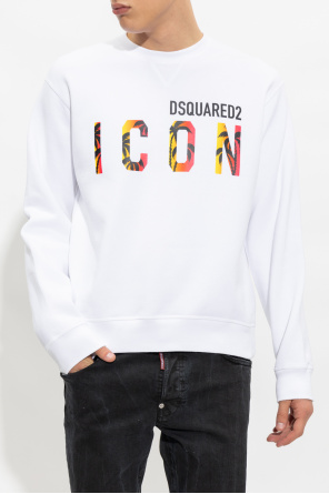 Dsquared2 white sweatshirt fashion